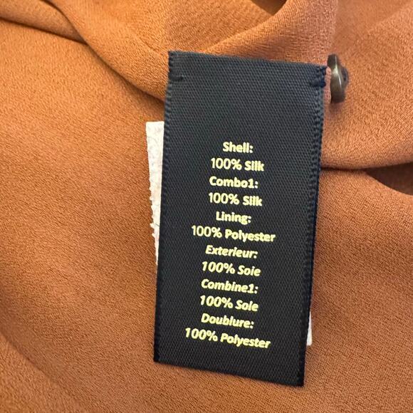 Elizabeth and James Molly Printed Open Back Sleeveless Halter Dress 8 NWOT - Picture 10 of 15